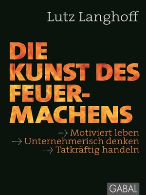 cover image of Die Kunst des Feuermachens